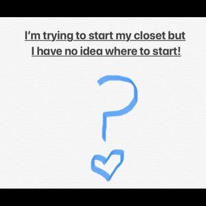 Where do I start with my items?